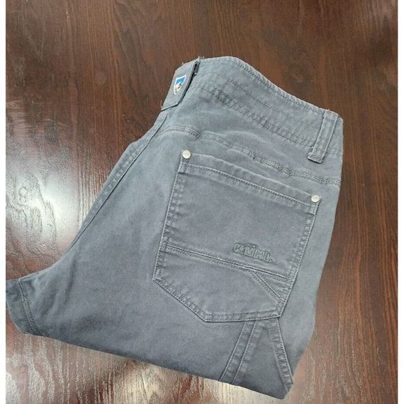 Kuhl Other - Kuhl Mountain Mens 36x29 Faded Stretch Cotton Twill Saddle Stitched Rebel Pants